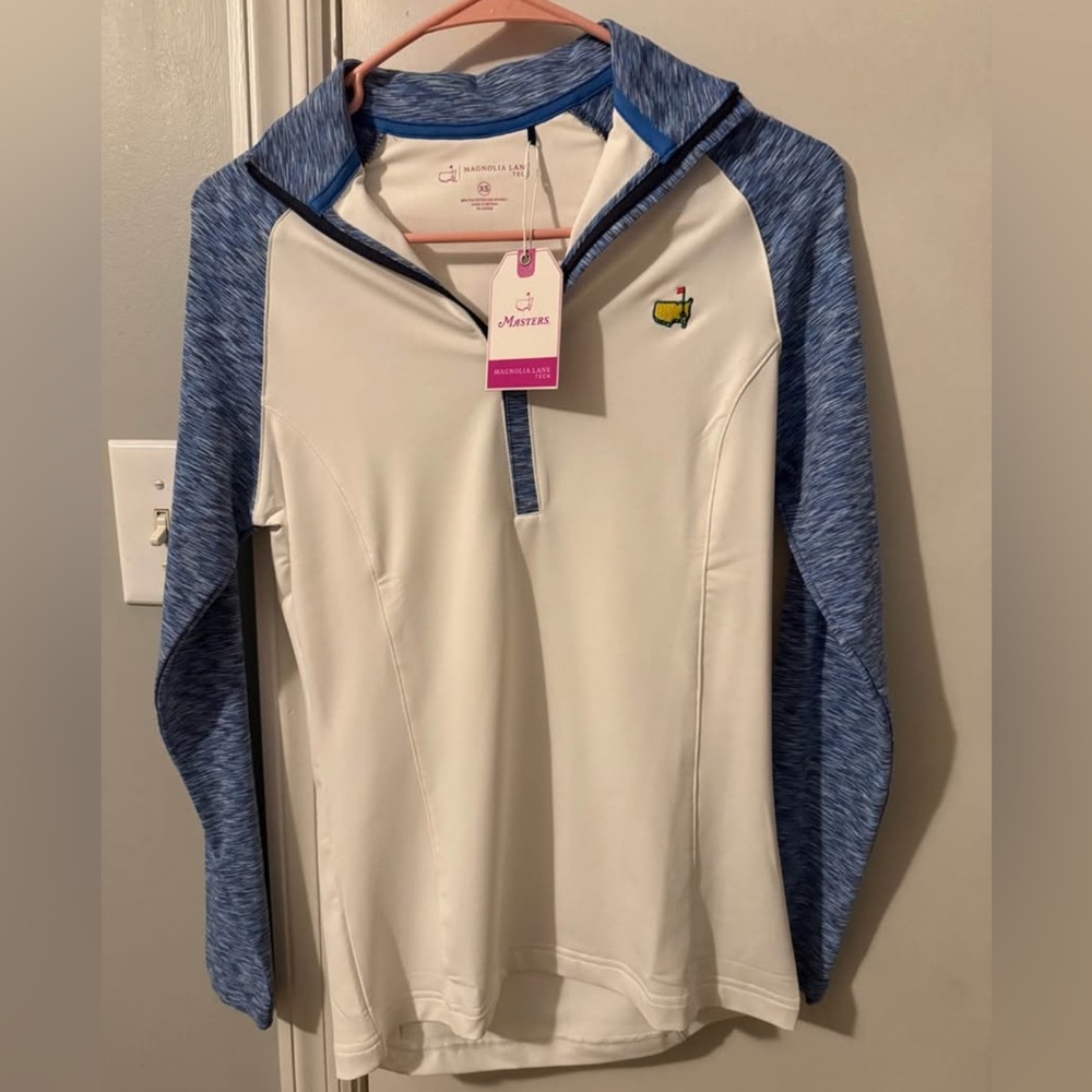 Masters Augusta National Magnolia Lane Tech 1/4 Zip Pullover NWT XS